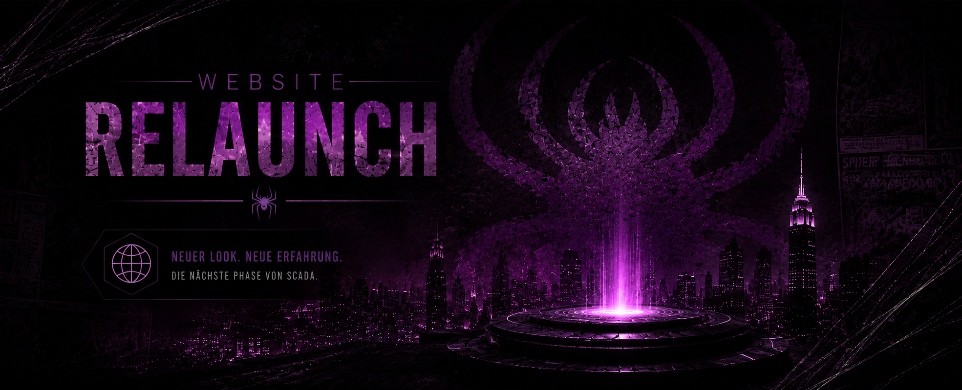 Relaunch der Spider Comics Authority Website